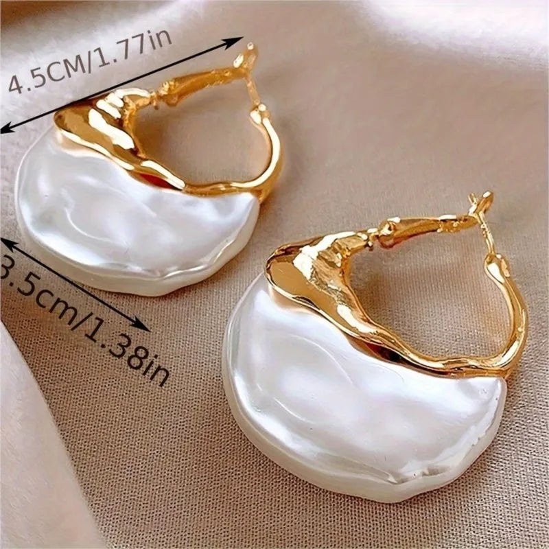 Aurora Tide Irregular Earrings