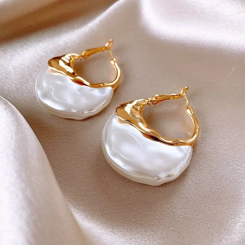 Aurora Tide Irregular Earrings