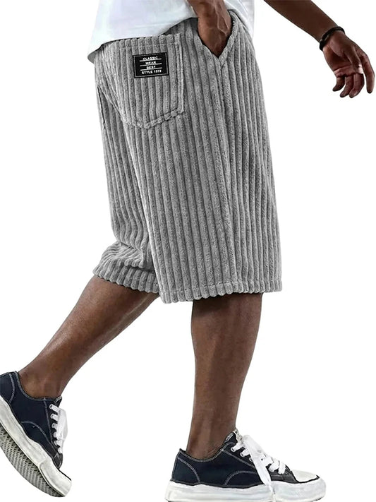 Harbor Ease – Loose Fit Corduroy Shorts