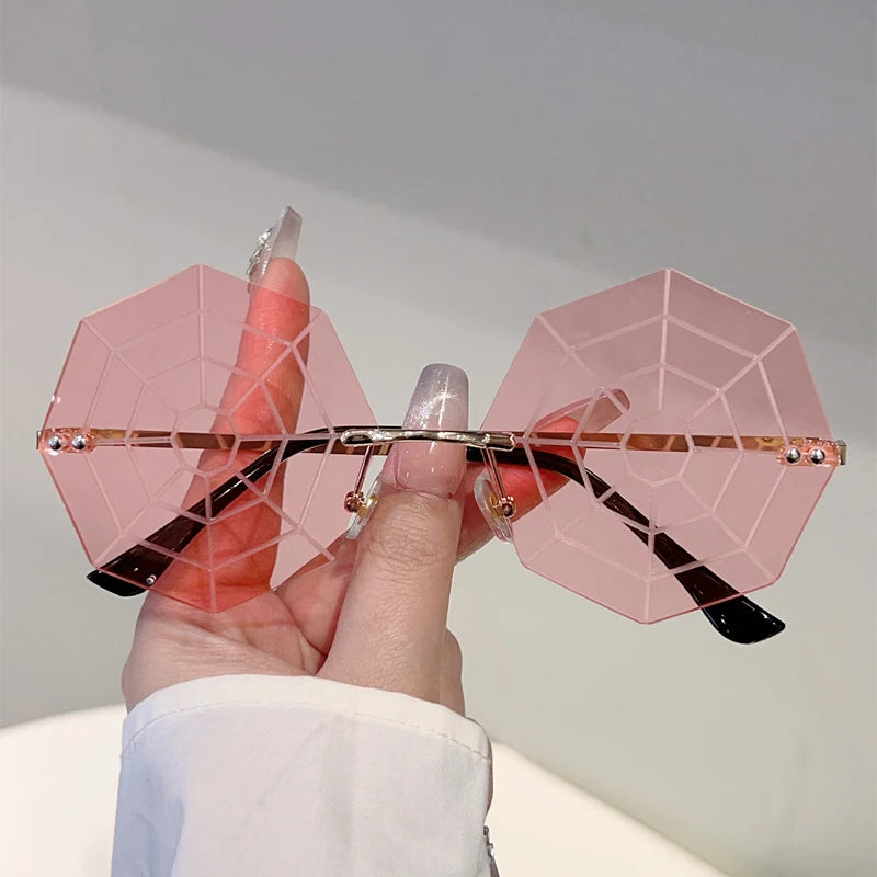 Silk and Shadow – Spiderweb Inspired Sunglasses