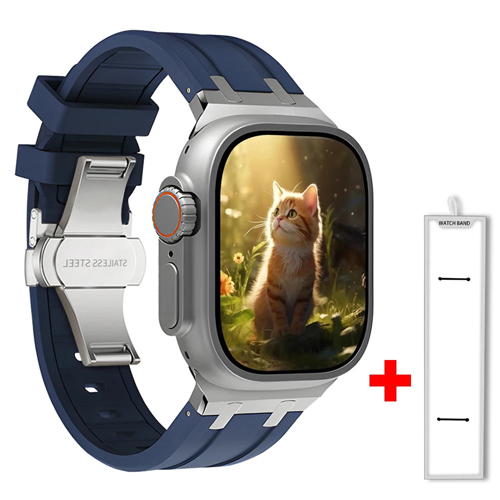 TitaniumElite Silicone Band for Apple Watch