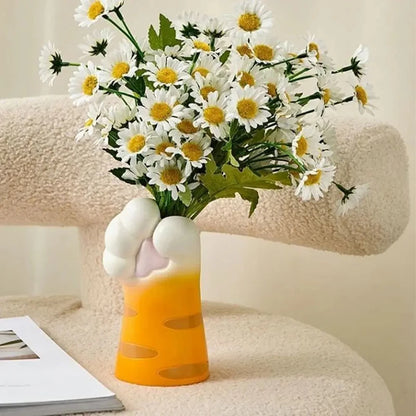 Hold My Flowers - Paw Accent Mini Vase