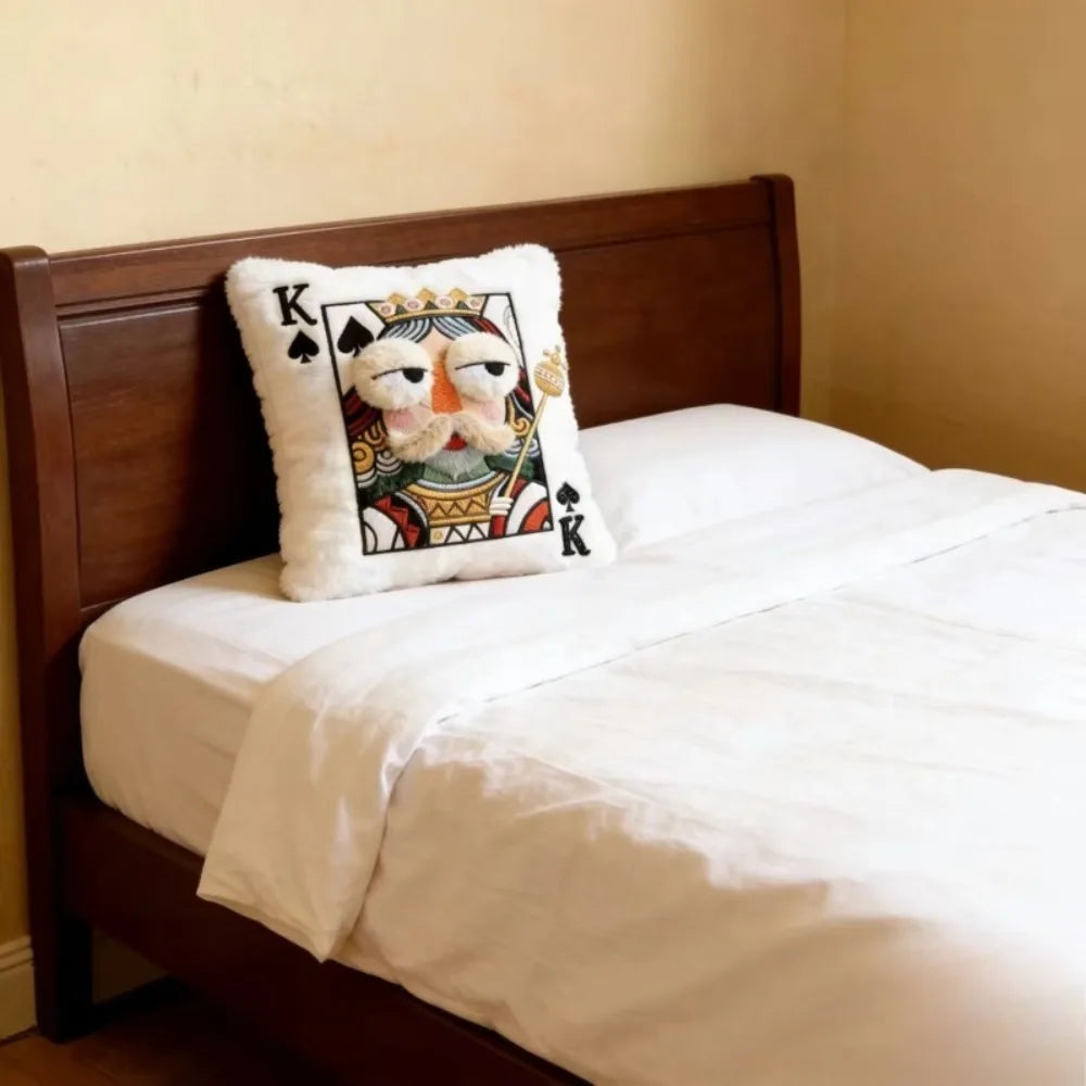 Royal Flush – Plush Playing Card Throw Pillow
