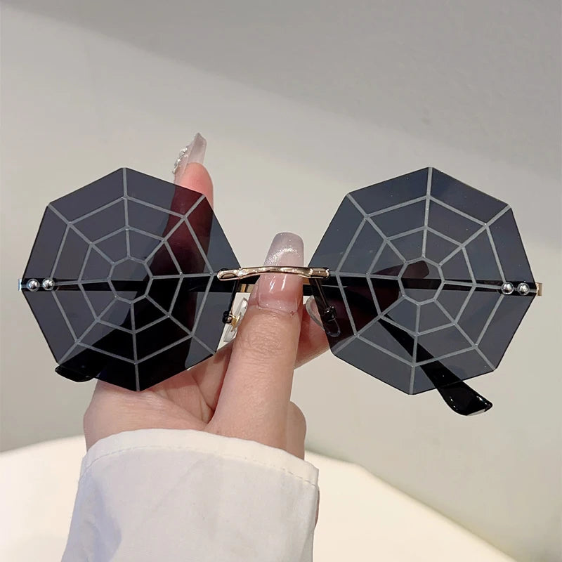 Silk and Shadow – Spiderweb Inspired Sunglasses
