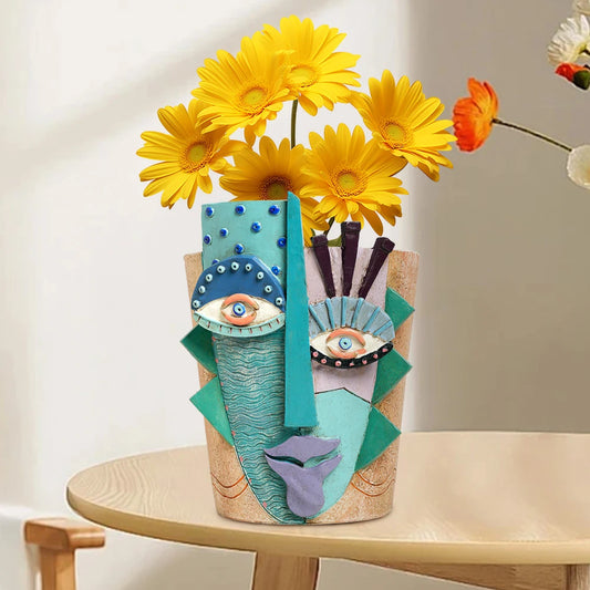 Studio Soul – Abstract Portrait Planter Vase