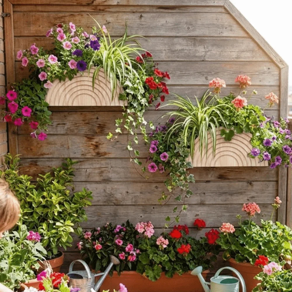 Desert Halo – Floral Display Wall Accent
