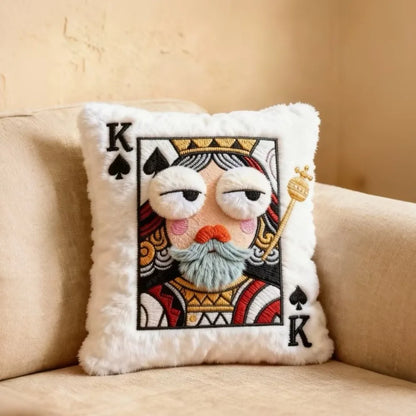 Royal Flush – Plush Playing Card Throw Pillow