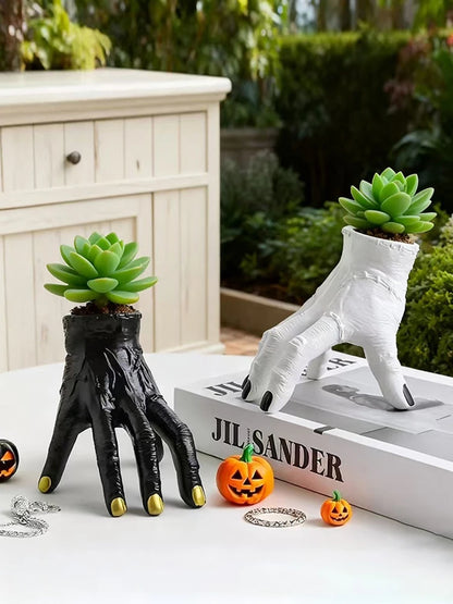 The Midnight Manicure - Spooky Hand Planters for Plant Lovers