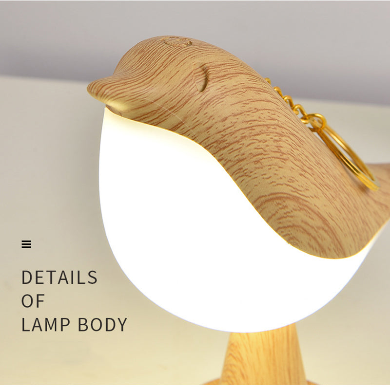 Glowing Magpie: An Illuminating Fusion of Light and Artistry in a Bird-shaped Lamp