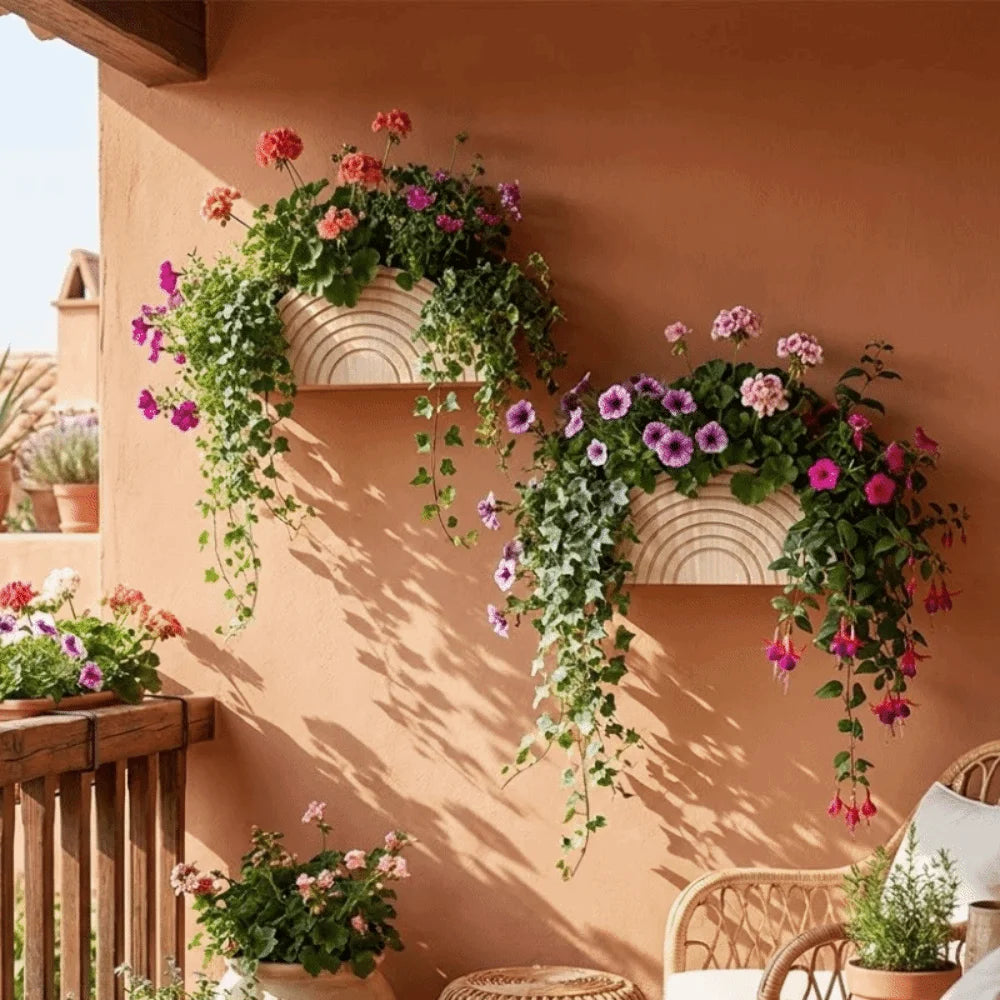 Desert Halo – Floral Display Wall Accent