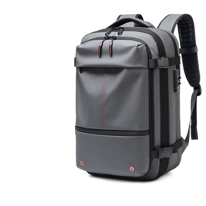 Travel Backpack with Expandable Vacuum Compression & Laptop Compartment