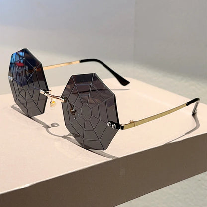 Silk and Shadow – Spiderweb Inspired Sunglasses