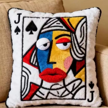 Royal Flush – Plush Playing Card Throw Pillow