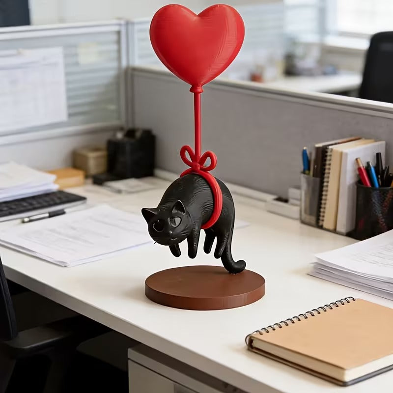 Love on a String – Floating Cat Ornament