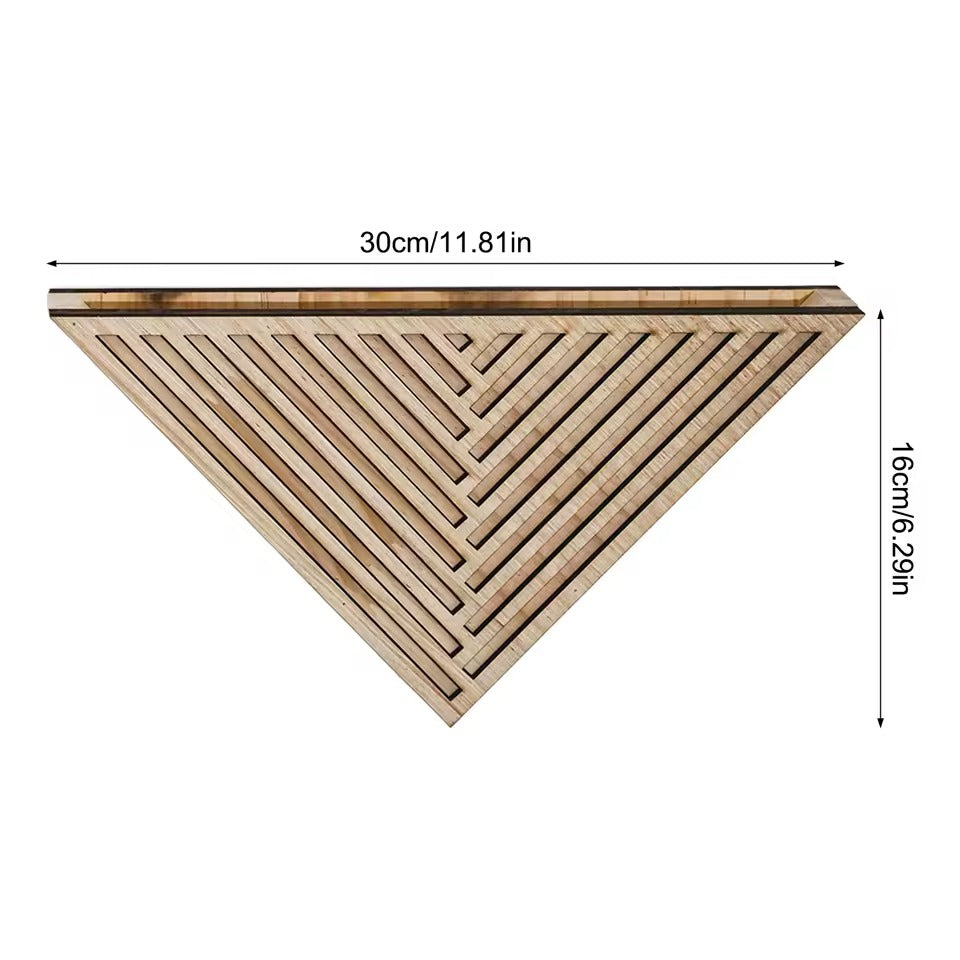 Marrakesh – Geometric Wooden Wall Planters