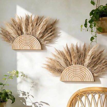 Desert Halo – Floral Display Wall Accent